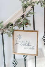 Load image into Gallery viewer, White Beaded Holiday Sign