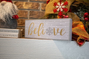 Believe Shelf Sitter