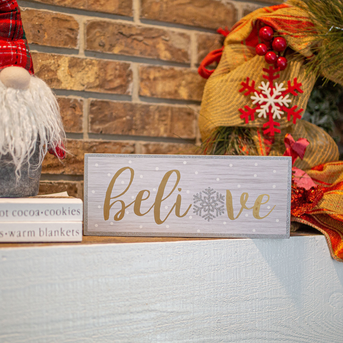 Believe Shelf Sitter