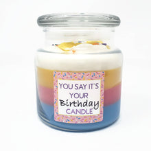 Load image into Gallery viewer, &quot;You Say It&#39;s Your Birthday&quot; Scented Candle