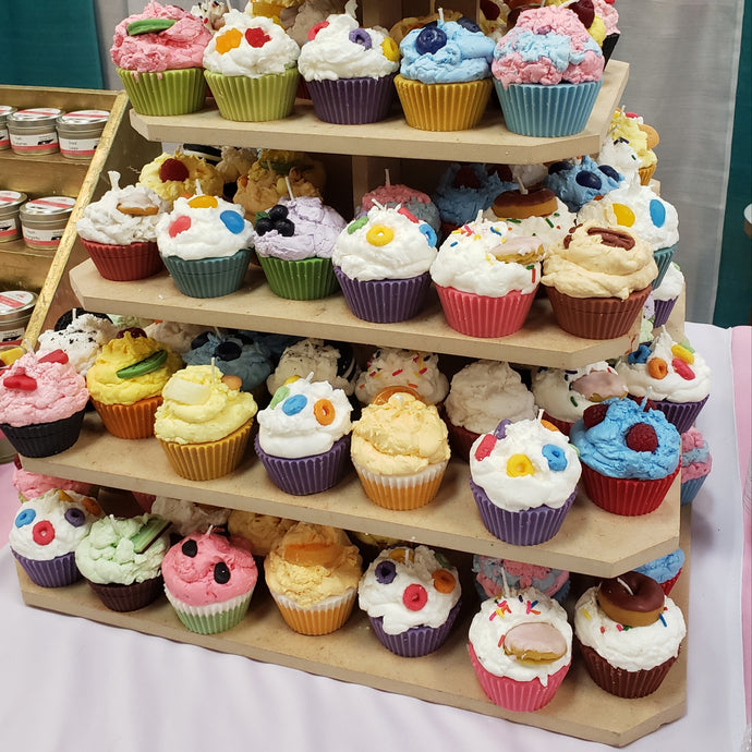 Scented Cupcake Candles