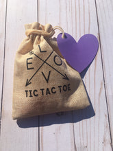 Load image into Gallery viewer, Valentines Tic-Tac-Toe Bag