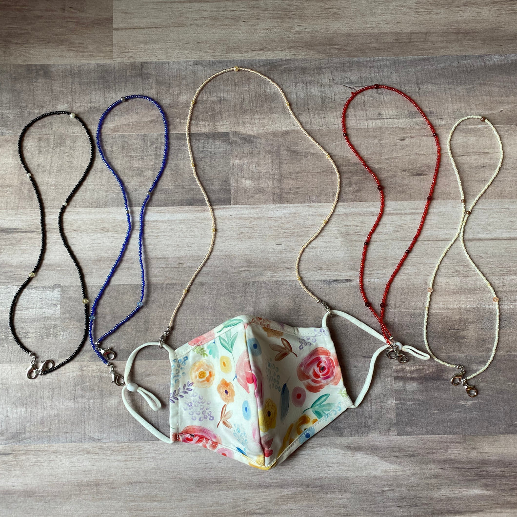 Kids Beaded Mask Holder