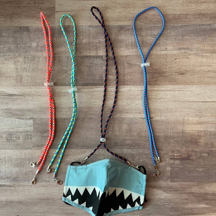 Kids Colorful Woven Mask Holder