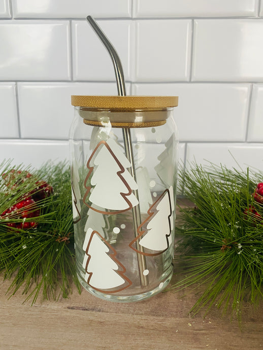 Holiday Beer Can Glasses