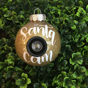 Santa Cam Ornament + Letter