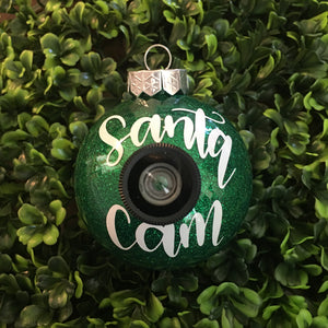Santa Cam Ornament + Letter